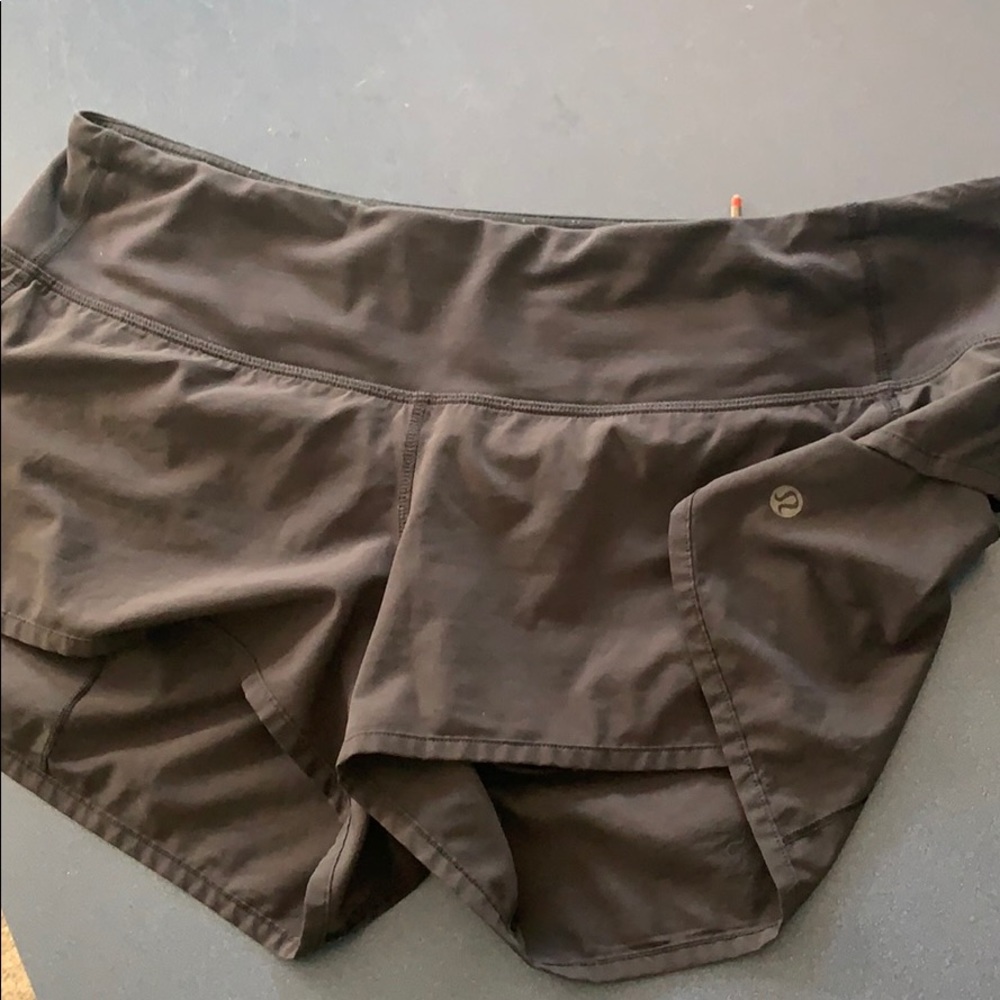 Lululemon Speed up short 2.5” Black